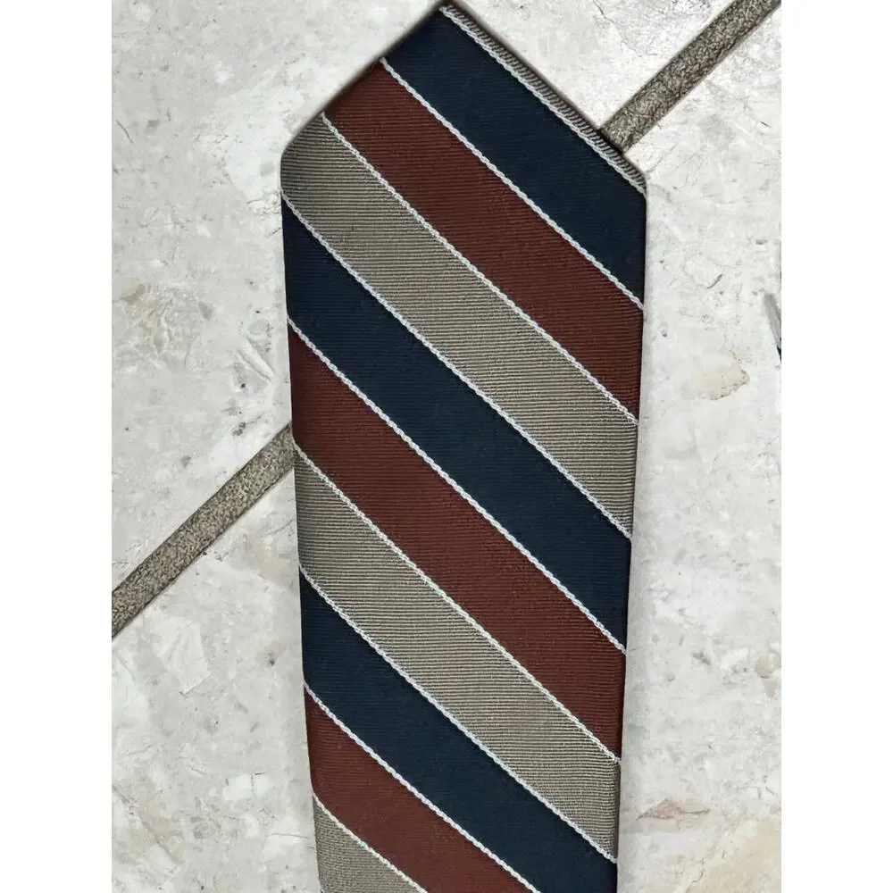 Vintage Designer Tie Lot Pauline Trigere Vicky Davis Neiman Marcus Dark Academia